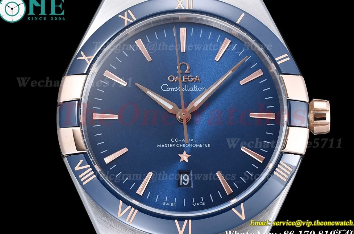 Dial LE 41mm Blue Constellation GDF RG Ceramic MY8215 0308